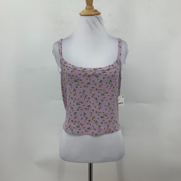 Free People Intimately Tank Top Womens L Large Lilac One of the Girls Camisole - Picture 2 of 16